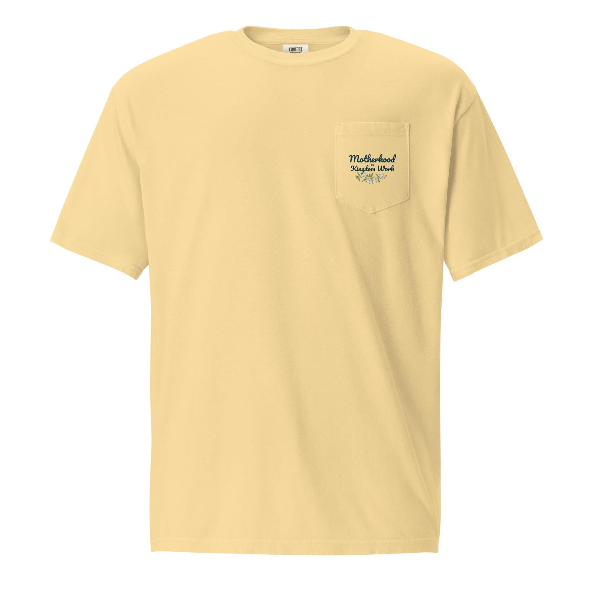 Women's Comfort Colors Tee: Motherhood is Kingdom Work