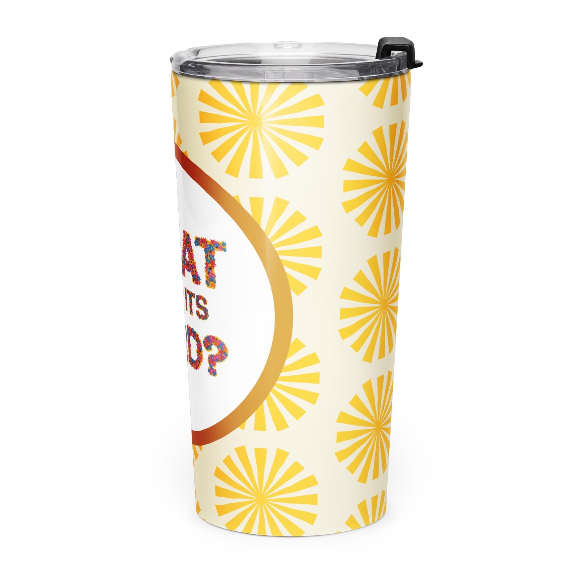 What Like It's Hard | Tapered stainless steel tumbler